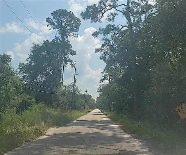 view of street