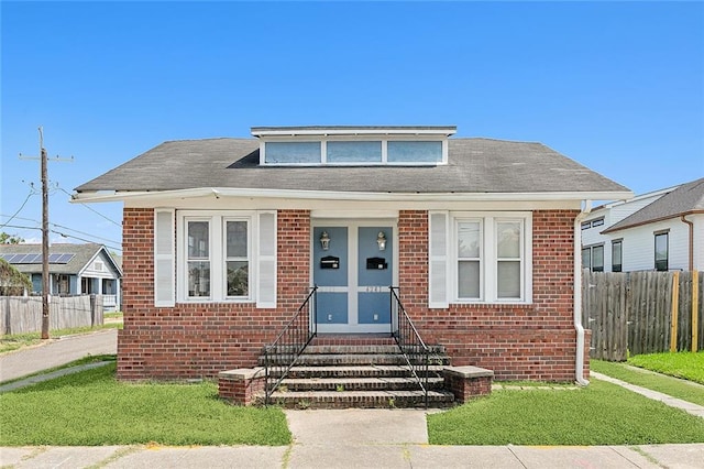 view of bungalow-style house