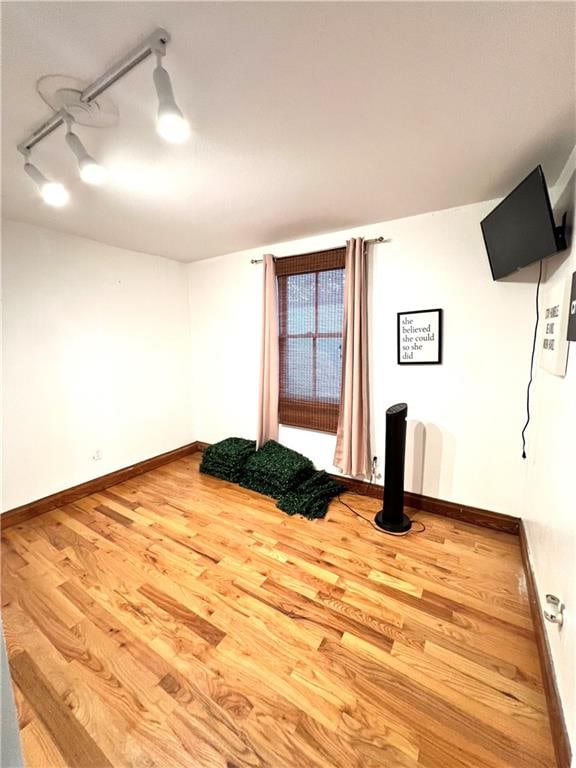 interior space featuring light hardwood / wood-style floors