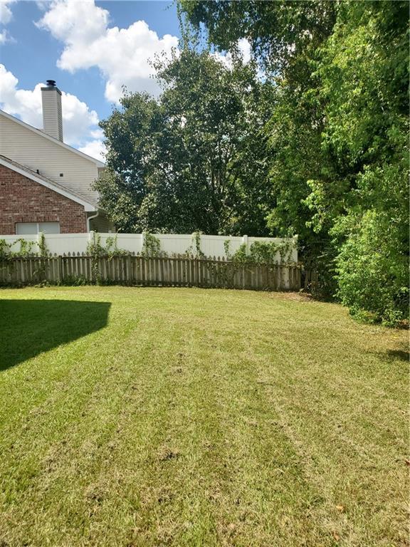 1122 Lori Dr, Slidell, LA 70461 - view of yard