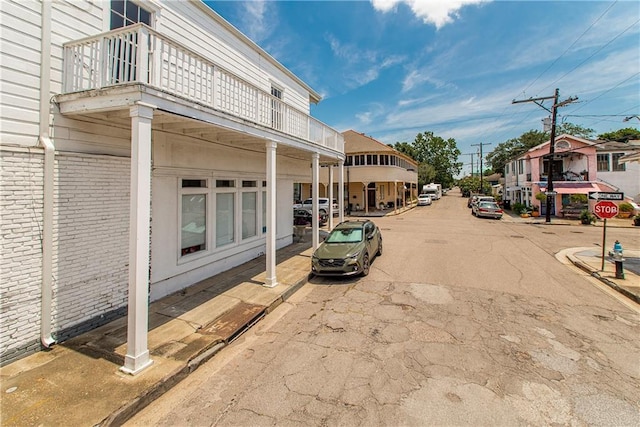 view of street