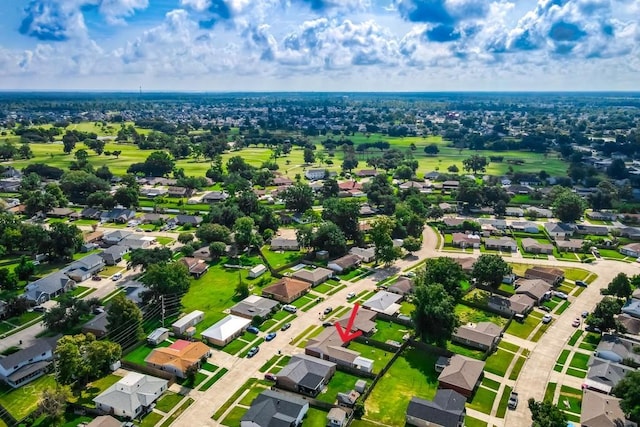 drone / aerial view