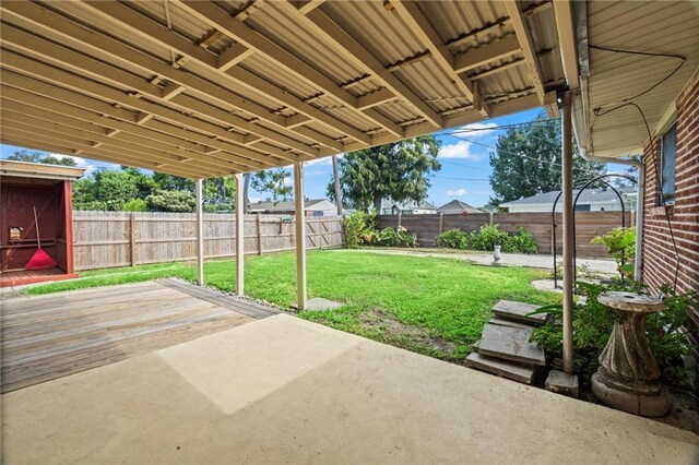 view of patio / terrace