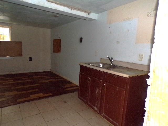 interior space with sink