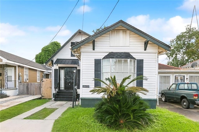 view of bungalow