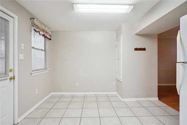 view of tiled empty room