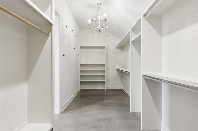 417 Nursery Ave, Metairie, LA 70005 - spacious closet with an inviting chandelier
