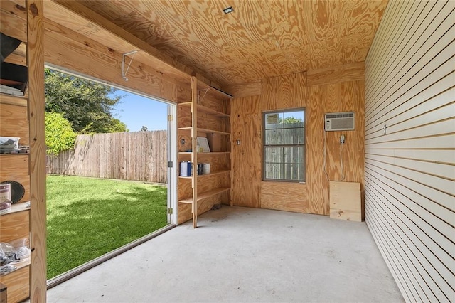 417 Nursery Ave, Metairie, LA 70005 - interior space featuring a wall mounted air conditioner