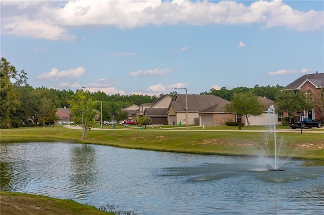 property view of water