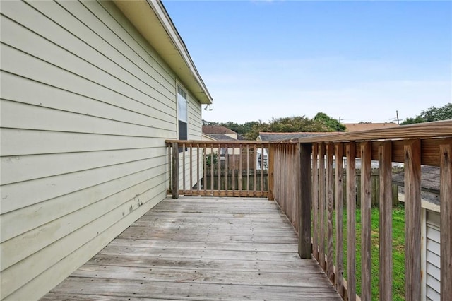 view of deck