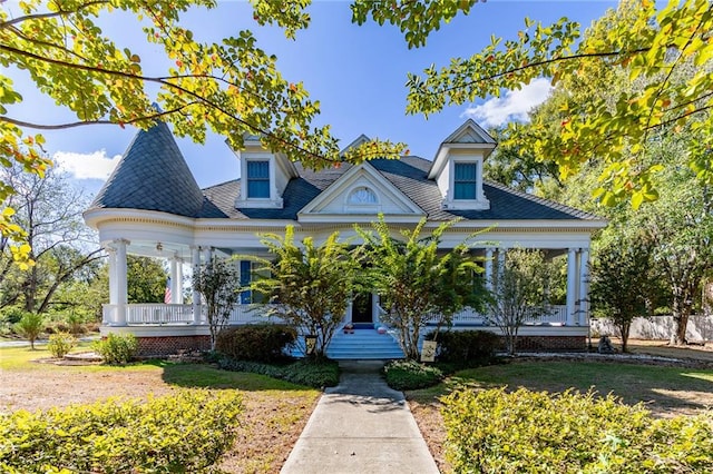 victorian home with a porch