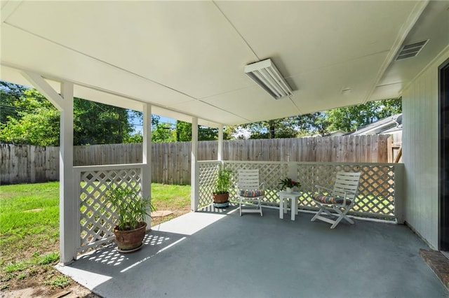 view of patio / terrace