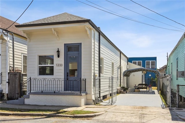 view of bungalow-style house