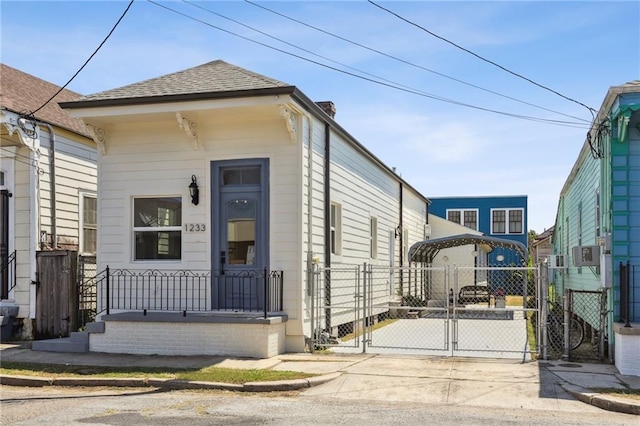 view of bungalow-style home