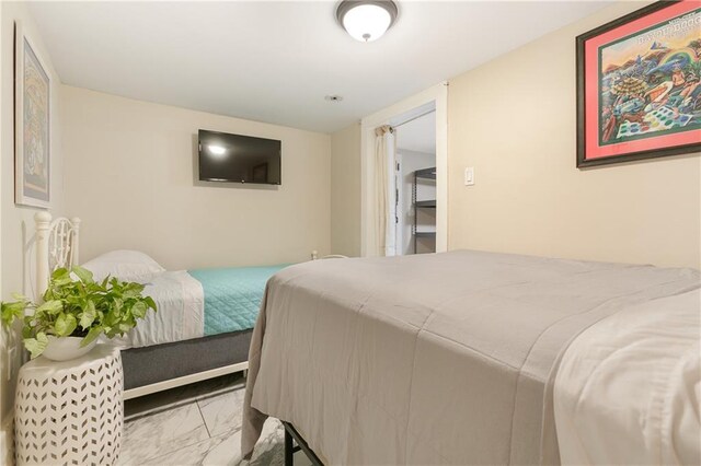 119 Elmeer Ave, Metairie, LA 70005 - bedroom with marble finish flooring