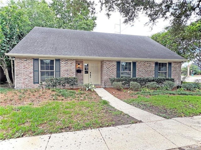 view of ranch-style house