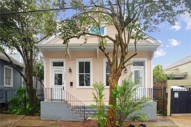 view of bungalow-style house