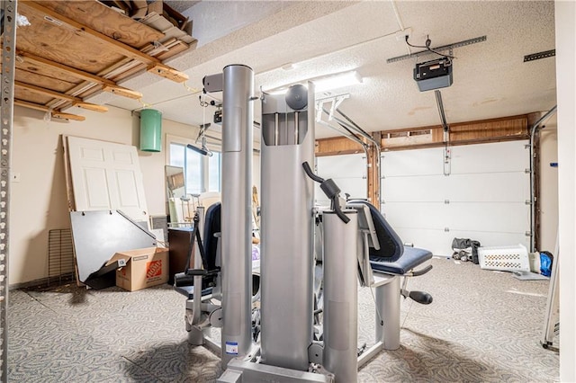 view of workout room