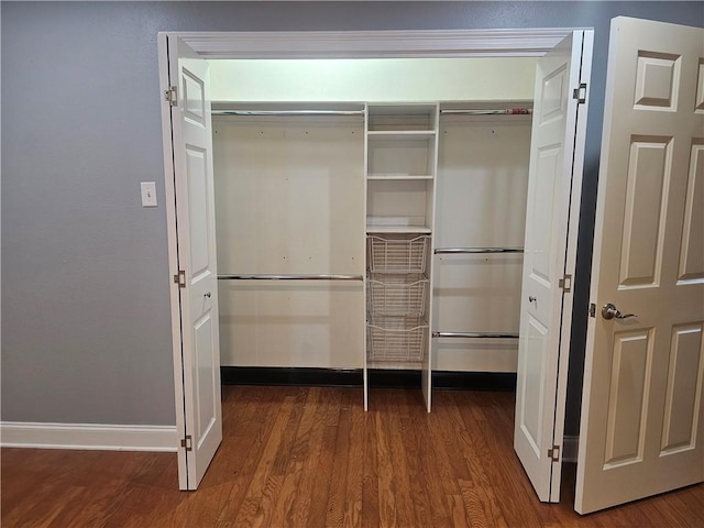 view of closet