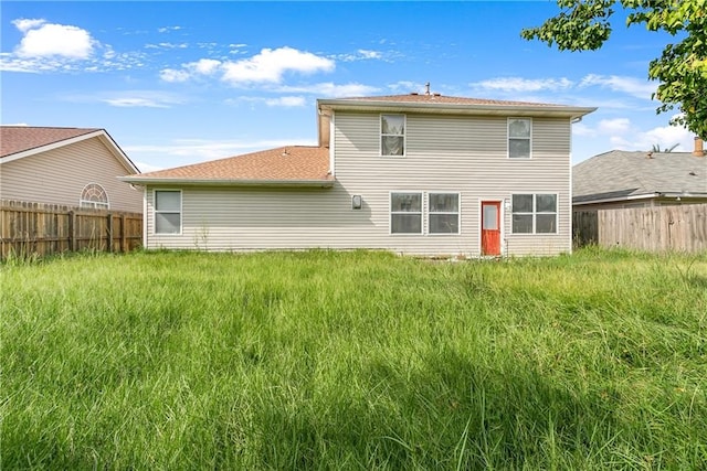 view of rear view of house