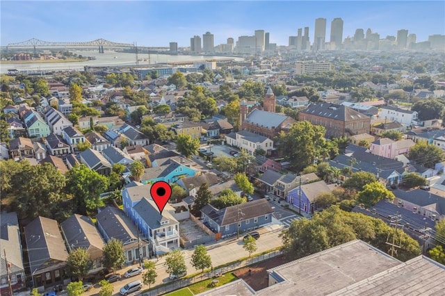 2412 N Rampart St, New Orleans, LA 70117 - aerial view featuring a view of city
