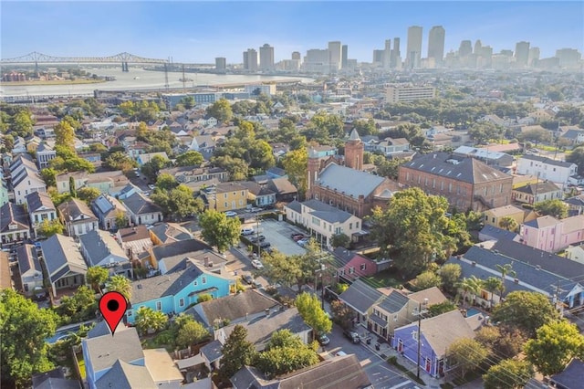 2412 N Rampart St, New Orleans, LA 70117 - bird's eye view featuring a city view