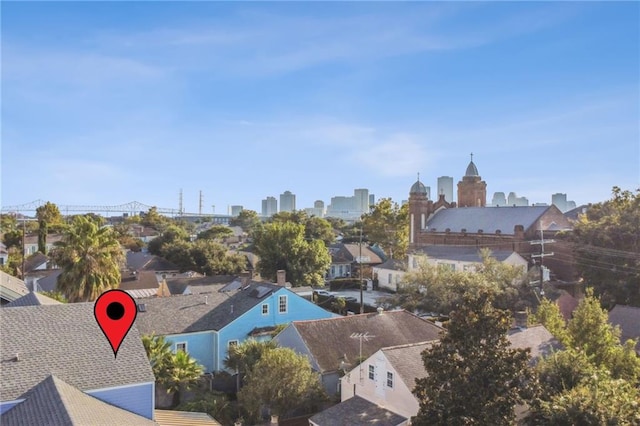 2412 N Rampart St, New Orleans, LA 70117 - birds eye view of property with a residential view