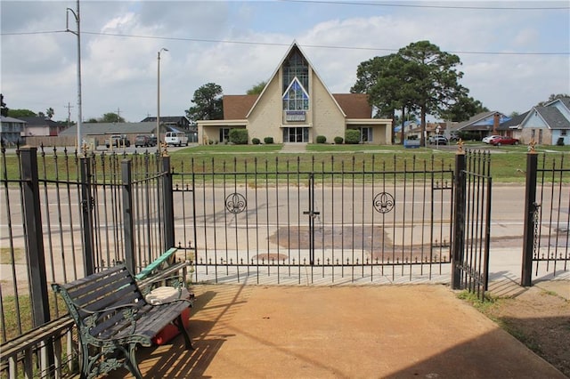 view of gate