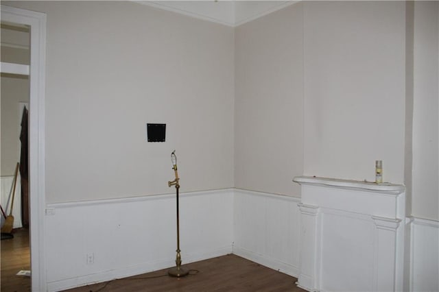 washroom featuring dark hardwood / wood-style flooring