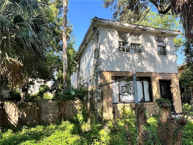 view of side of property