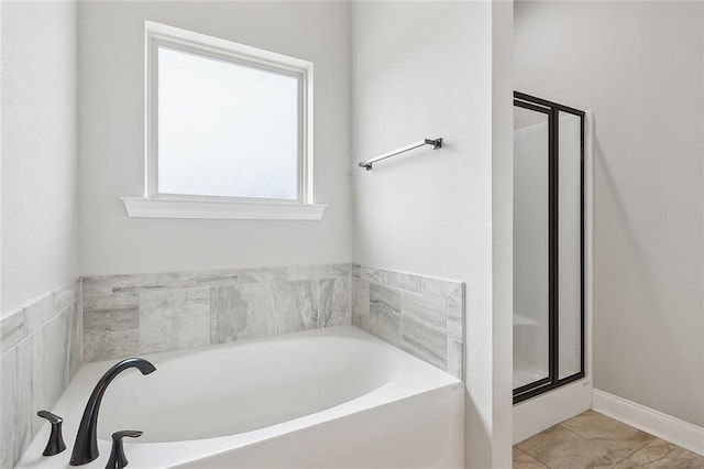 bathroom with a bathing tub