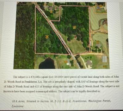 Listing photo 2 for 10ACRES John D Woods Rd, Franklinton LA 70438