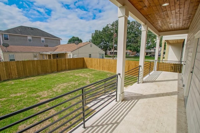 view of patio / terrace