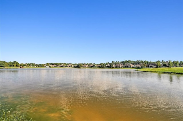 view of water feature