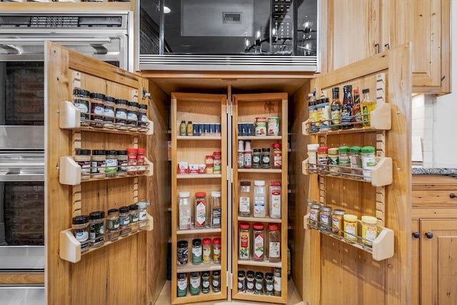 view of pantry