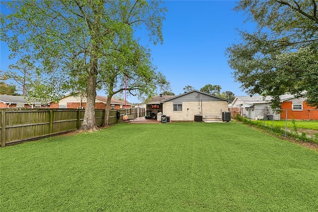 2329 Nile St, Gretna, LA 70056 - view of yard featuring central air condition unit