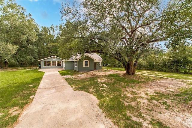 view of ranch-style home