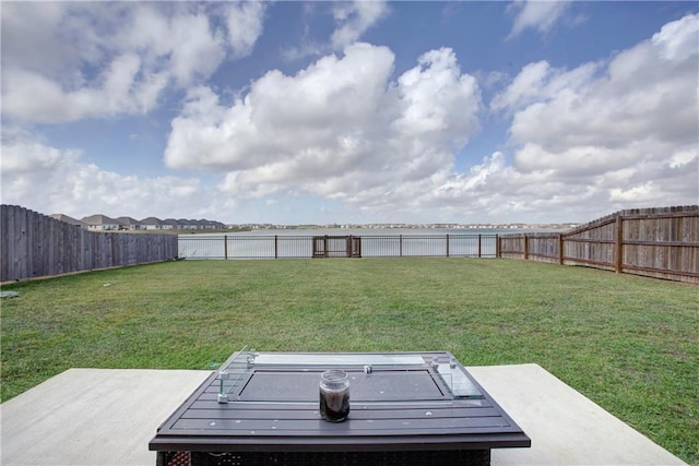 5572 Wake Reserve Rd, Slidell, LA 70461 - view of yard featuring a water view and a patio