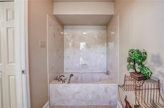 213 Surrey Dr, La Place, LA 70068 - full bathroom with a bath and baseboards