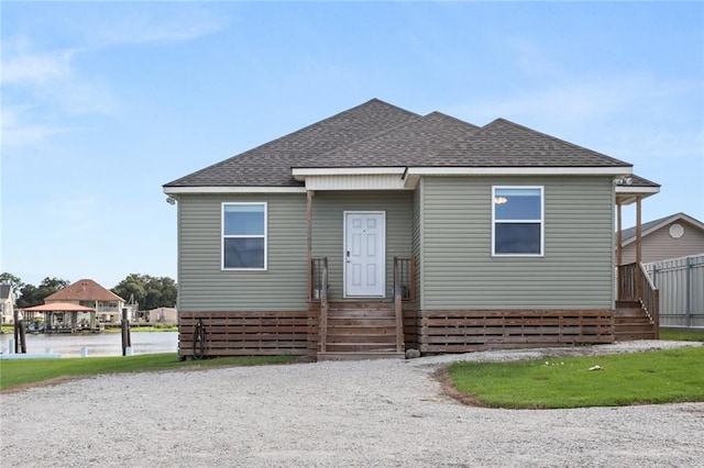 view of front of house