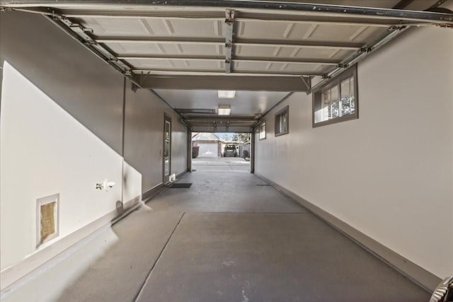 2016 Pelitere Cv, Chalmette, LA 70043 - hall with concrete floors and baseboards