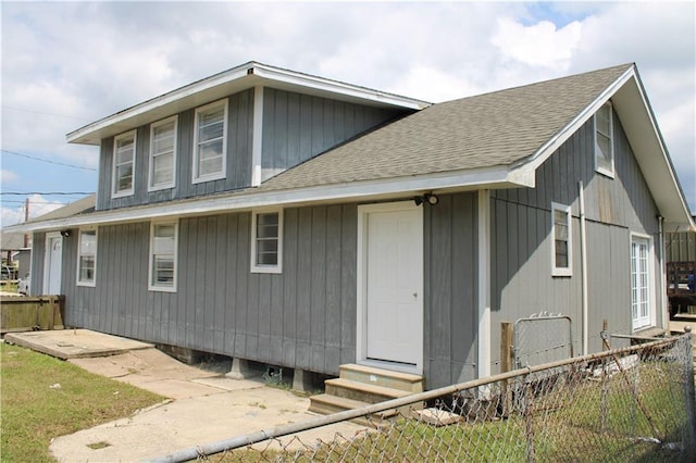 view of rear view of house