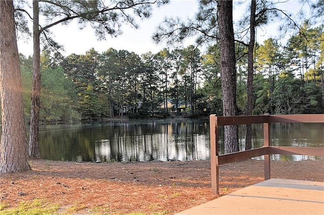 property view of water