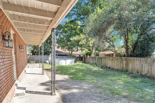 3730 Huntlee Dr, New Orleans, LA 70131 - view of yard featuring a patio