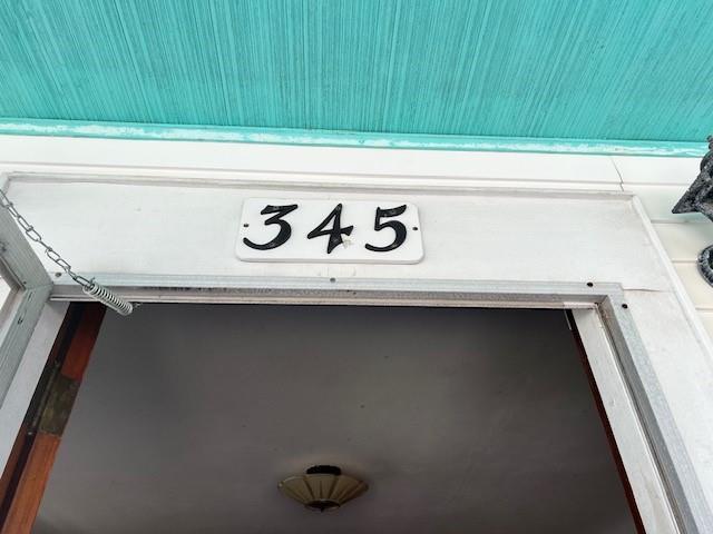 view of details