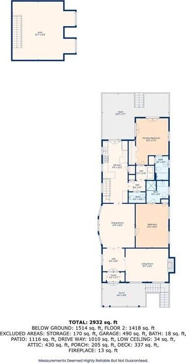 2462 Royal St, New Orleans, LA 70117 - plan