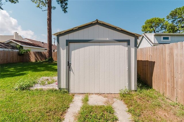 4670 Marigny St, New Orleans, LA 70122 - view of shed