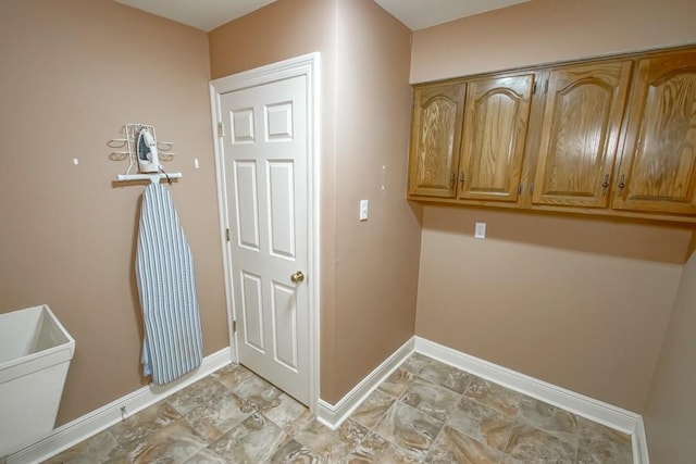 view of laundry room