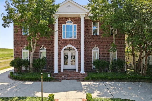 view of neoclassical / greek revival house