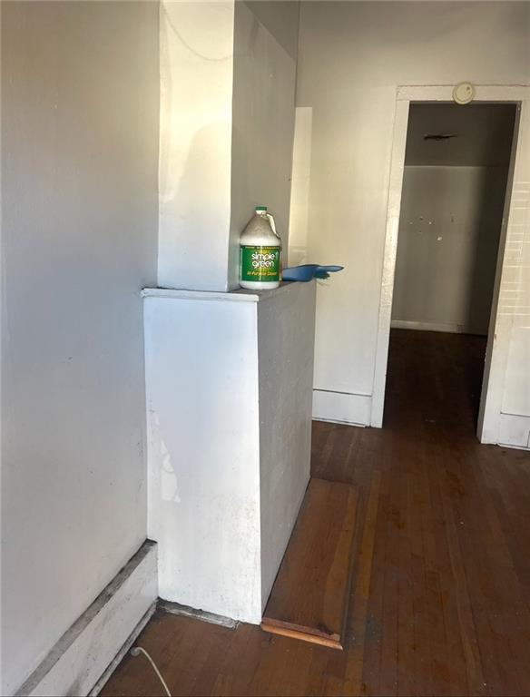 1923-25 Pauger St, New Orleans, LA 70116 - corridor with wood-type flooring